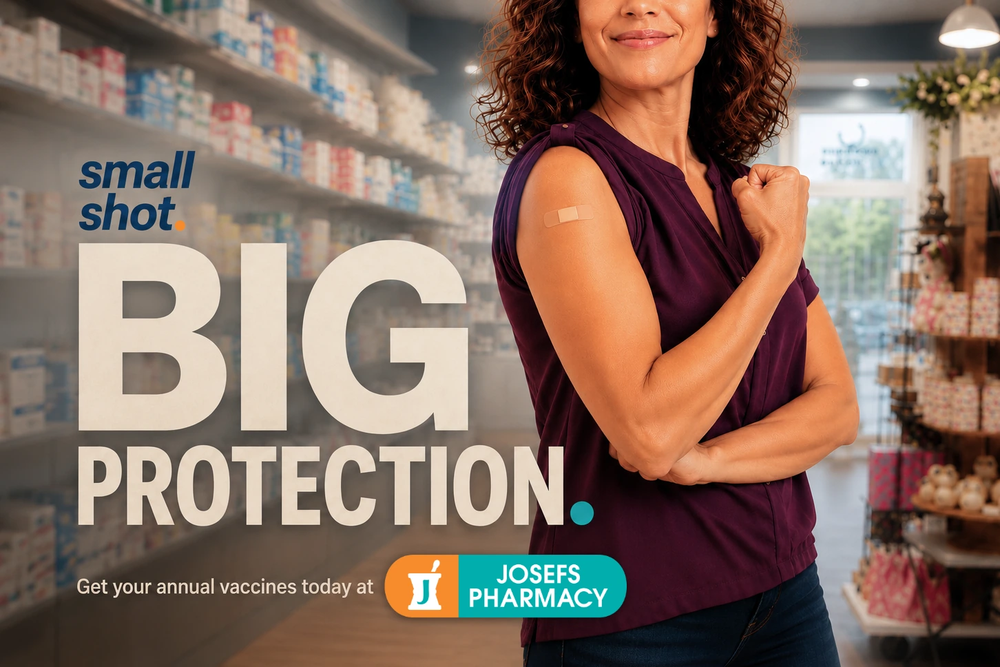 Get your annual vaccines at Josefs Pharmacy